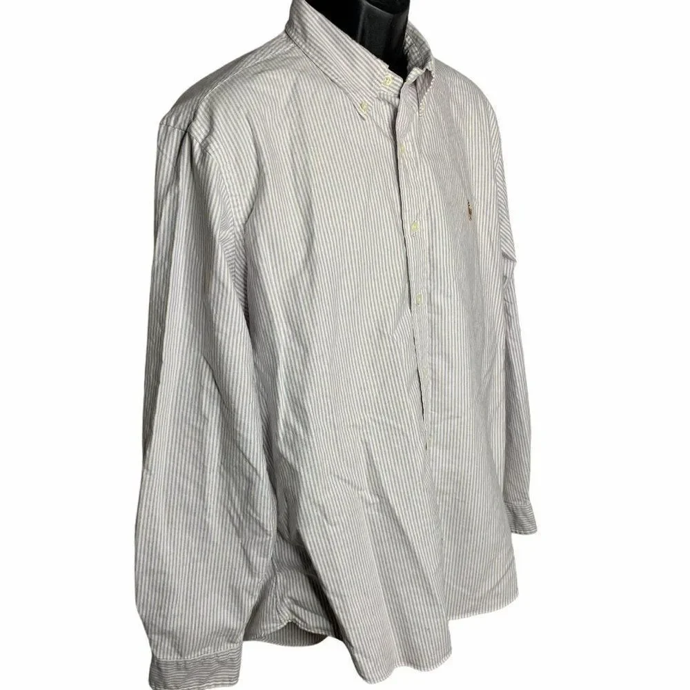Ralph Lauren Custom Fit Button Down Shirt XL